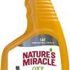 Cat * | Nature'S Miracle Just For Cats Oxy Cat Stain & Odor Remover, 24-Oz Bottle Shop