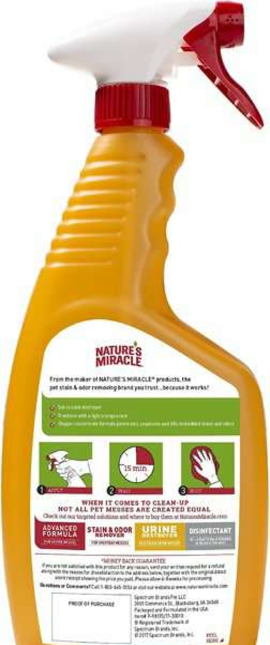 Cat * | Nature'S Miracle Just For Cats Oxy Cat Stain & Odor Remover, 24-Oz Bottle Shop