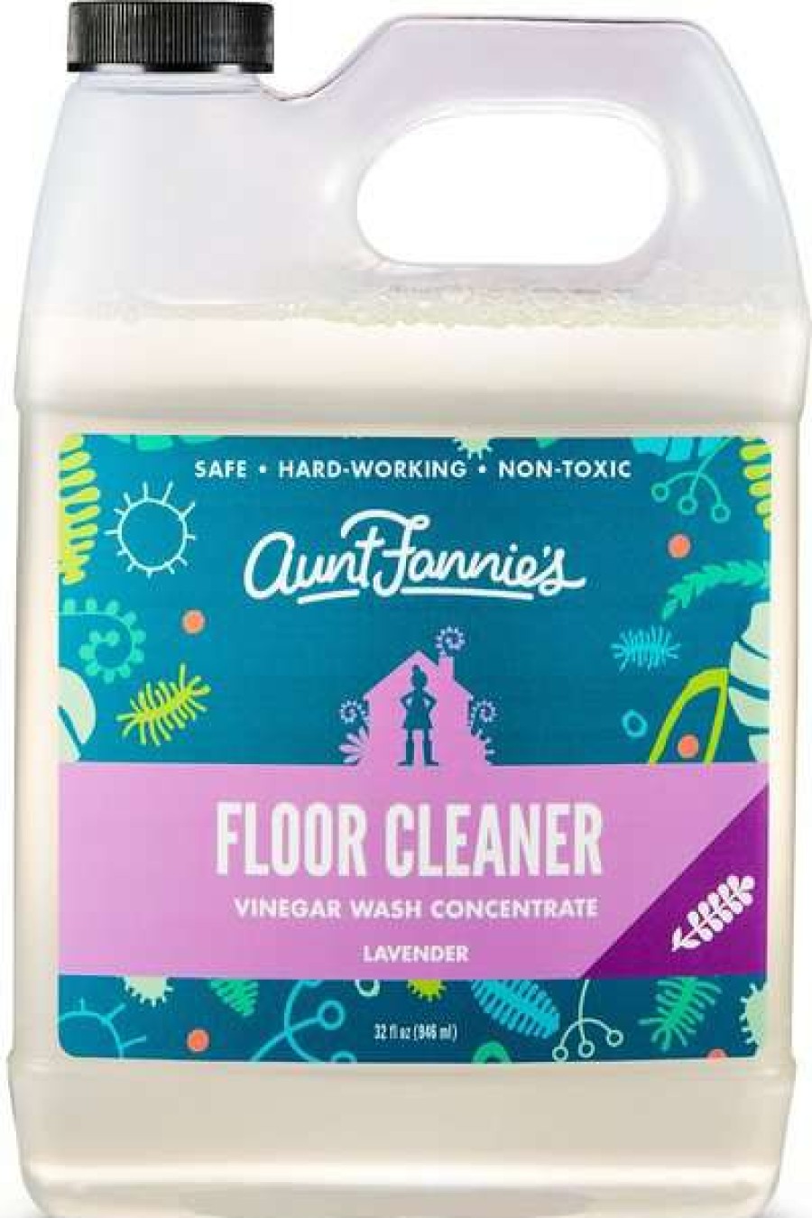 Cleaning & Potty * | Aunt Fannie'S Vinegar Wash Concentrate Lavender Floor Cleaner, 32-Oz Bottle Outlet