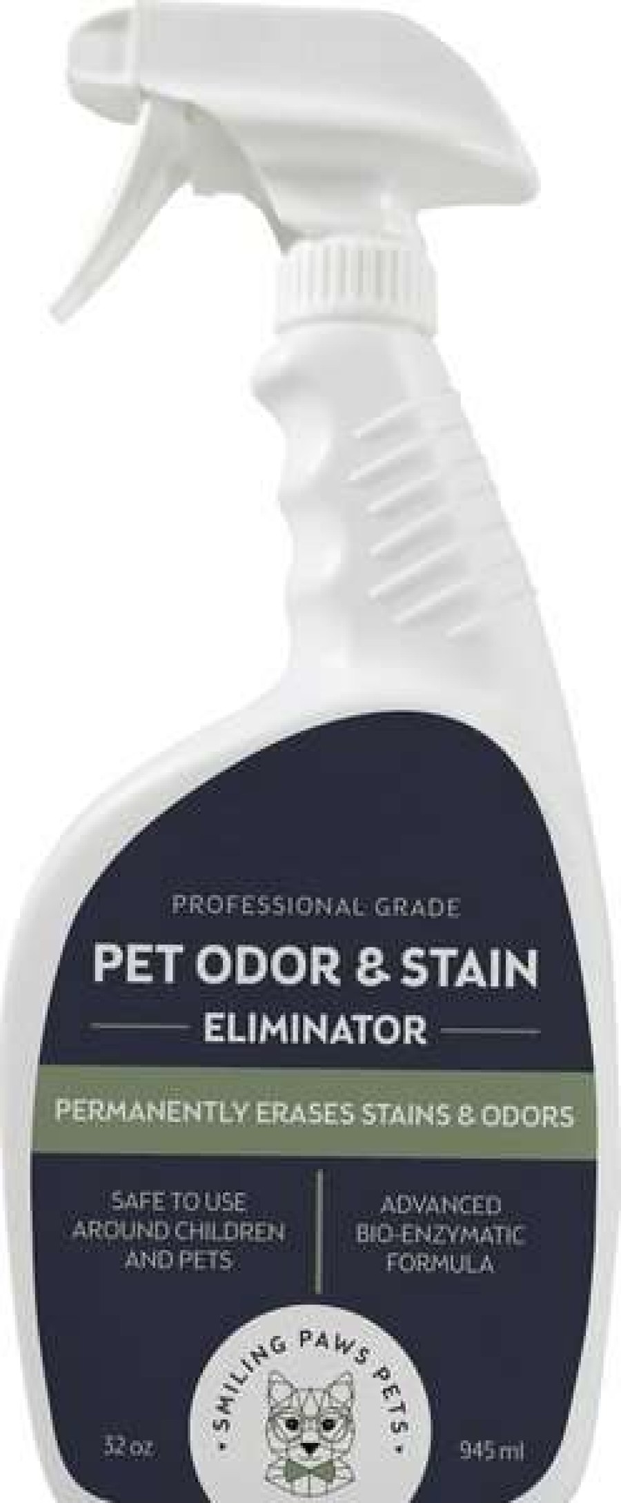 Cleaning & Potty * | Smiling Paws Pets Dog & Cat Stain & Odor Eliminator, 32-Oz Bottle Store