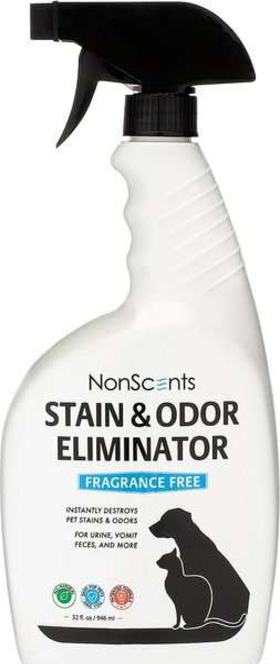 Cleaning & Potty * | Nonscents Pet Odor & Stain Remover Spray, 32-Oz Discount