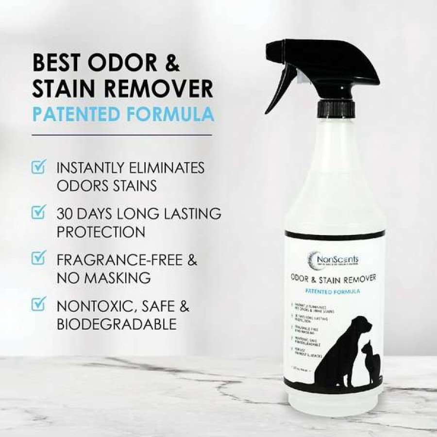 Cleaning & Potty * | Nonscents Pet Odor & Stain Remover Spray, 32-Oz Discount