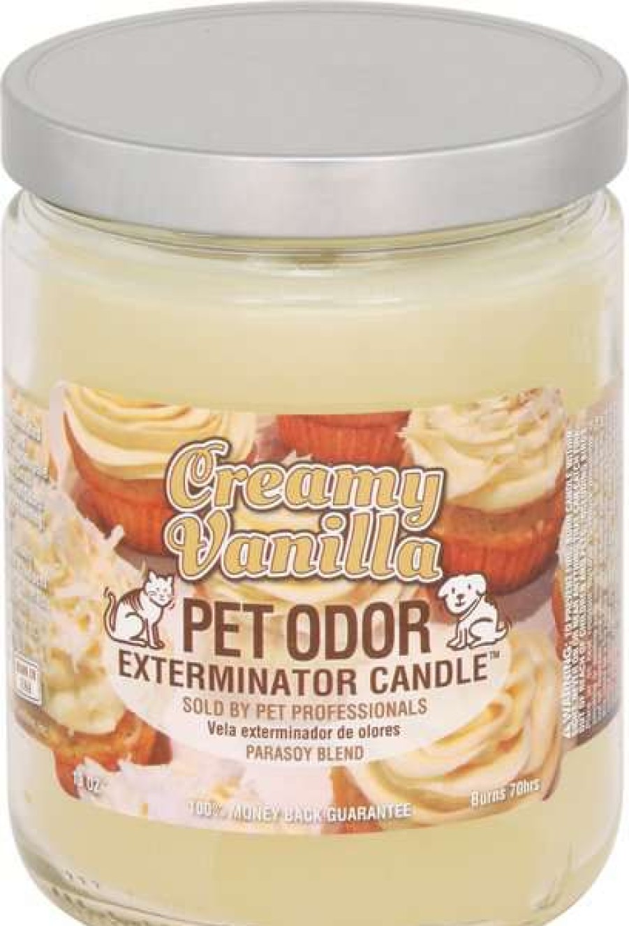 Home Goods * | Pet Odor Exterminator Creamy Vanilla Deodorizing Candle, 13-Oz Jar Promotions