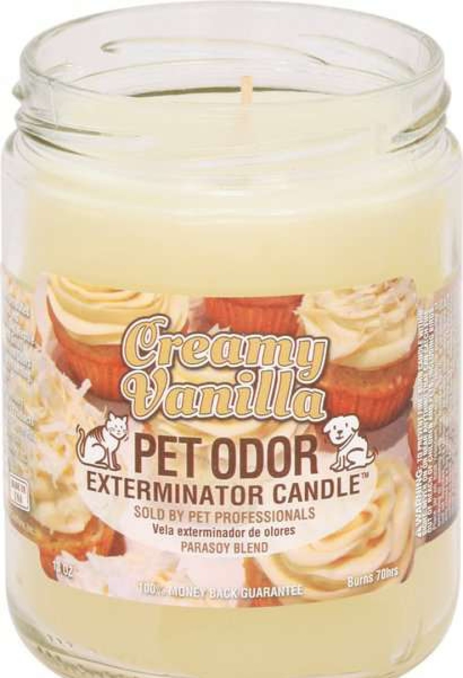 Home Goods * | Pet Odor Exterminator Creamy Vanilla Deodorizing Candle, 13-Oz Jar Promotions