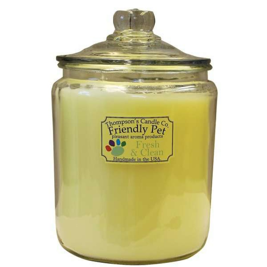 Home Goods * | Thompson'S Candle Co. Fresh & Clean Scented Friendly Pet Heritage Jar 3 Wickcandle Store