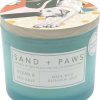 Home Goods * | Sand + Paws Lab Ocean Sea Salt Scented Candle, 12-Oz Jar Promotions