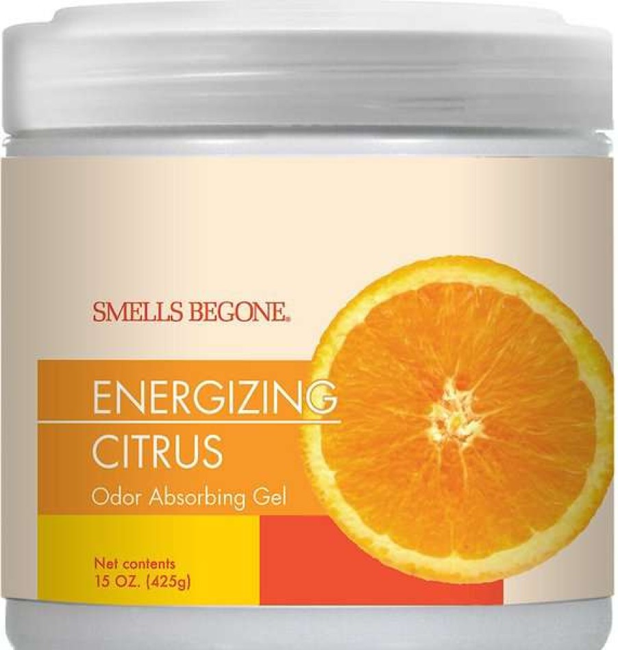 Cleaning & Potty * | Smells Begone Energizing Citrus Odor Absorbing Solid Gel, 15-Oz Jar Hot Sale