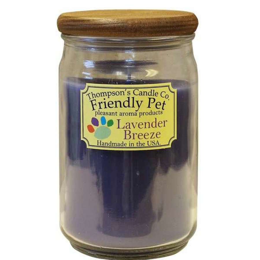 Home Goods * | Thompson'S Candle Co. Lavender Breeze Scented Friendly Pet Candle Outlet