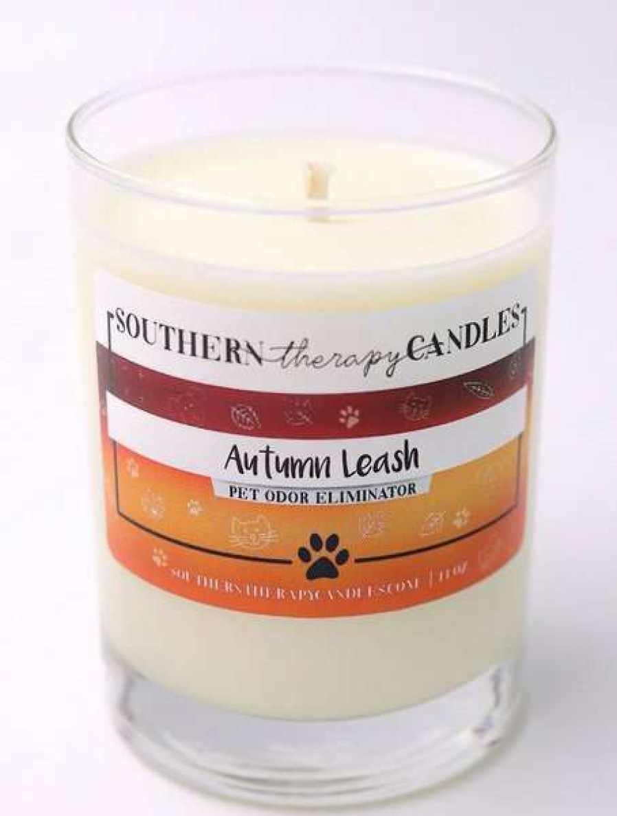 Home Goods * | Southern Therapy Candles Autumn Leash Pet Odor Eliminator Candle Store