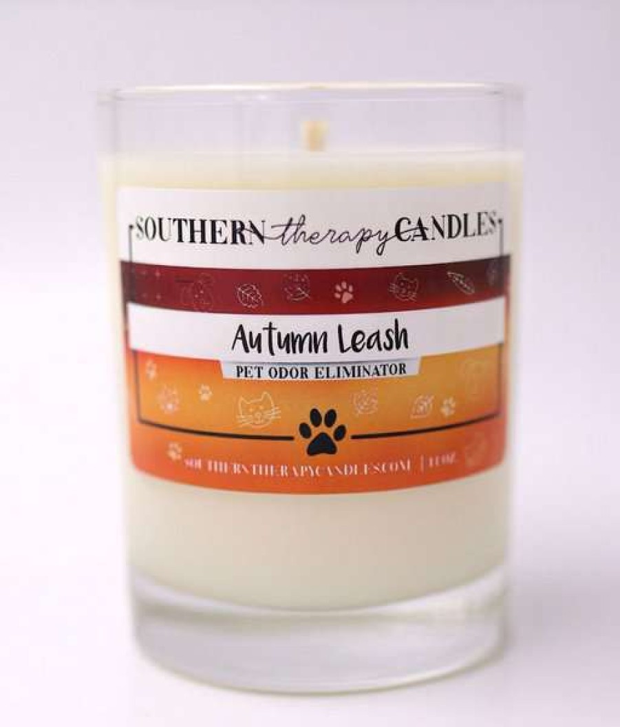 Home Goods * | Southern Therapy Candles Autumn Leash Pet Odor Eliminator Candle Store