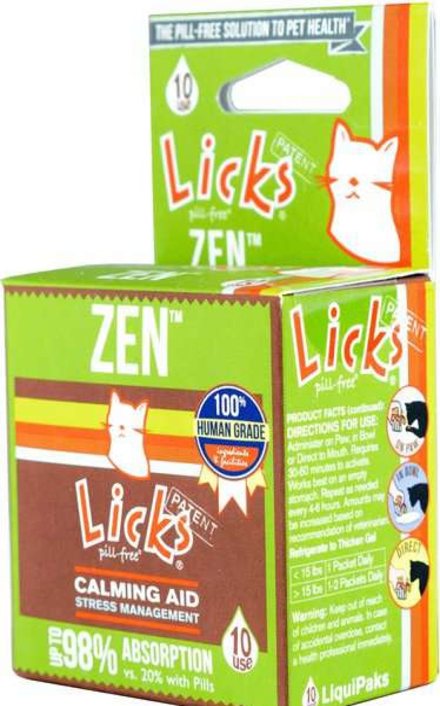 Cat * | Licks Pill-Free Zen Calming Cat Supplement Hot Sale