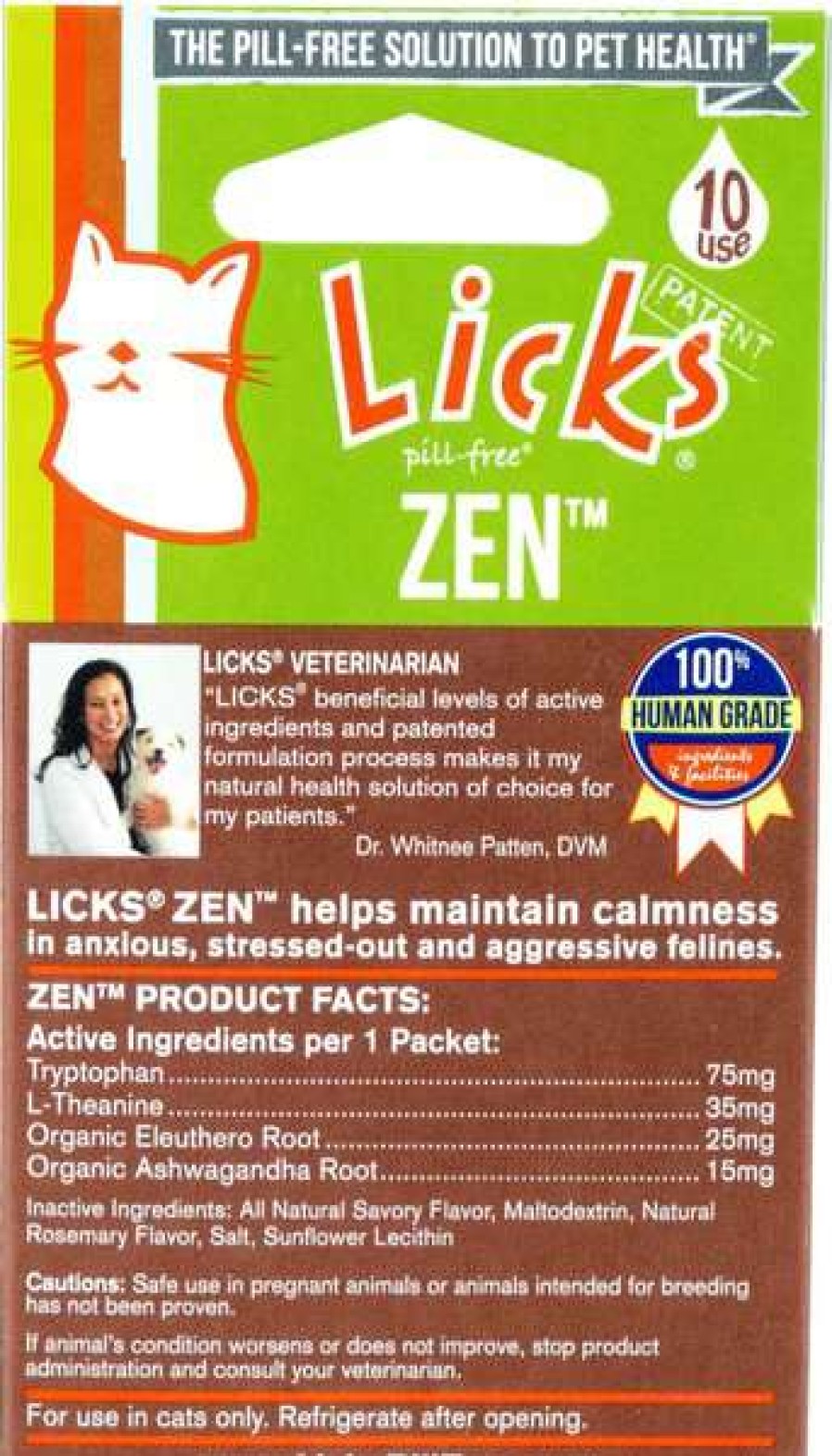 Cat * | Licks Pill-Free Zen Calming Cat Supplement Hot Sale