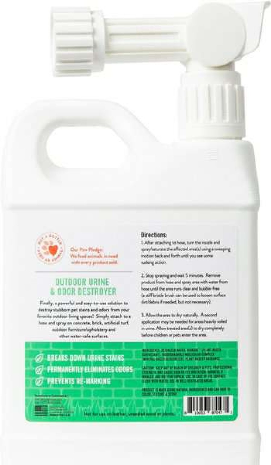 Cleaning & Potty * | Skout'S Honor Outdoor Turf & Concrete Urine & Odor Destroyer Spray, 32-Oz Bottle Sale