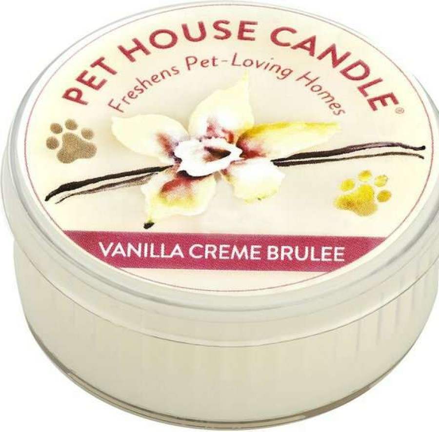 Home Goods * | Pet House Vanilla Creme Brulee Natural Soy Candle, 1.5-Oz Jar Promotions