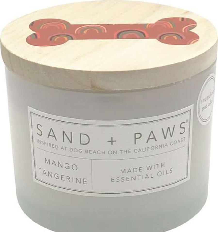 Home Goods * | Sand + Paws Bone Mango Tangerine Scented Candle, 12-Oz Jar Promotions