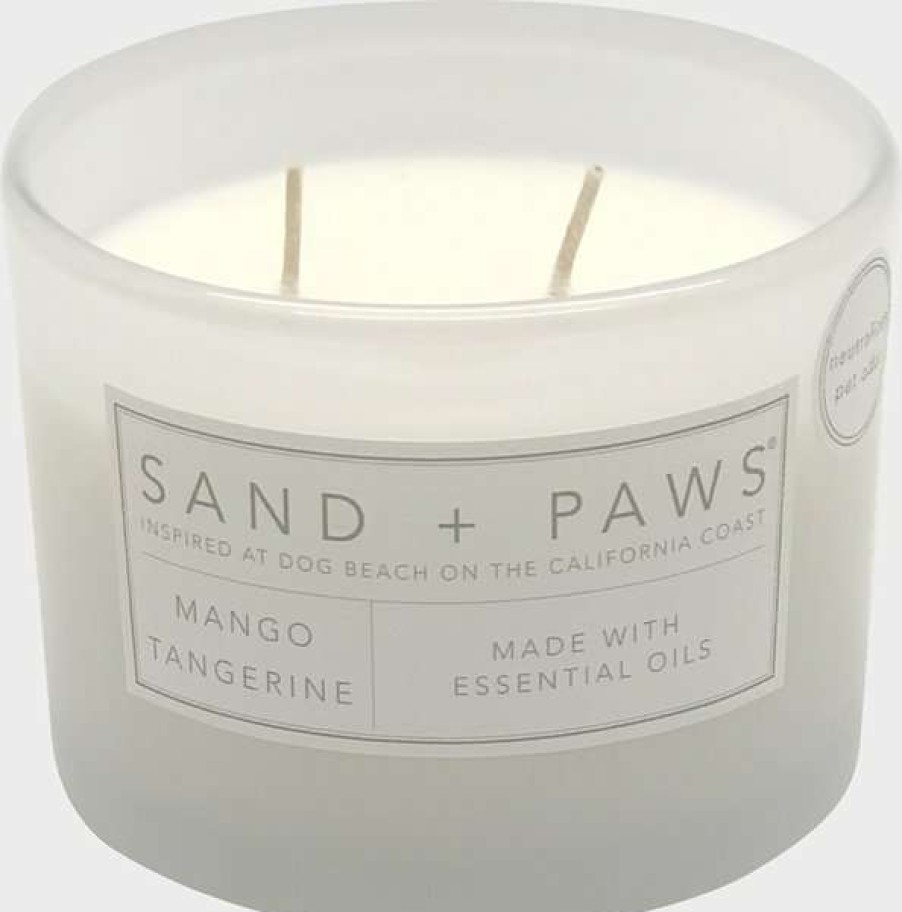 Home Goods * | Sand + Paws Bone Mango Tangerine Scented Candle, 12-Oz Jar Promotions