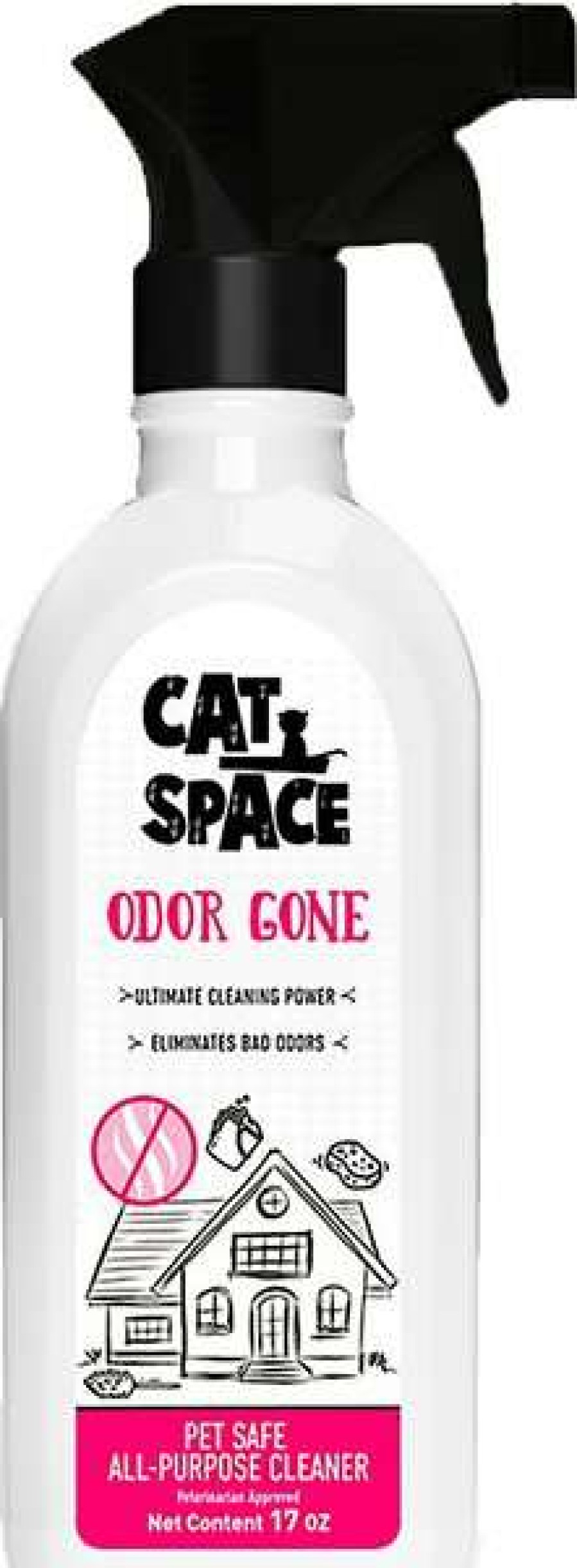 Cat * | Cat Space Odor Gone Cat Spray, 17-Oz Bottle Hot Sale