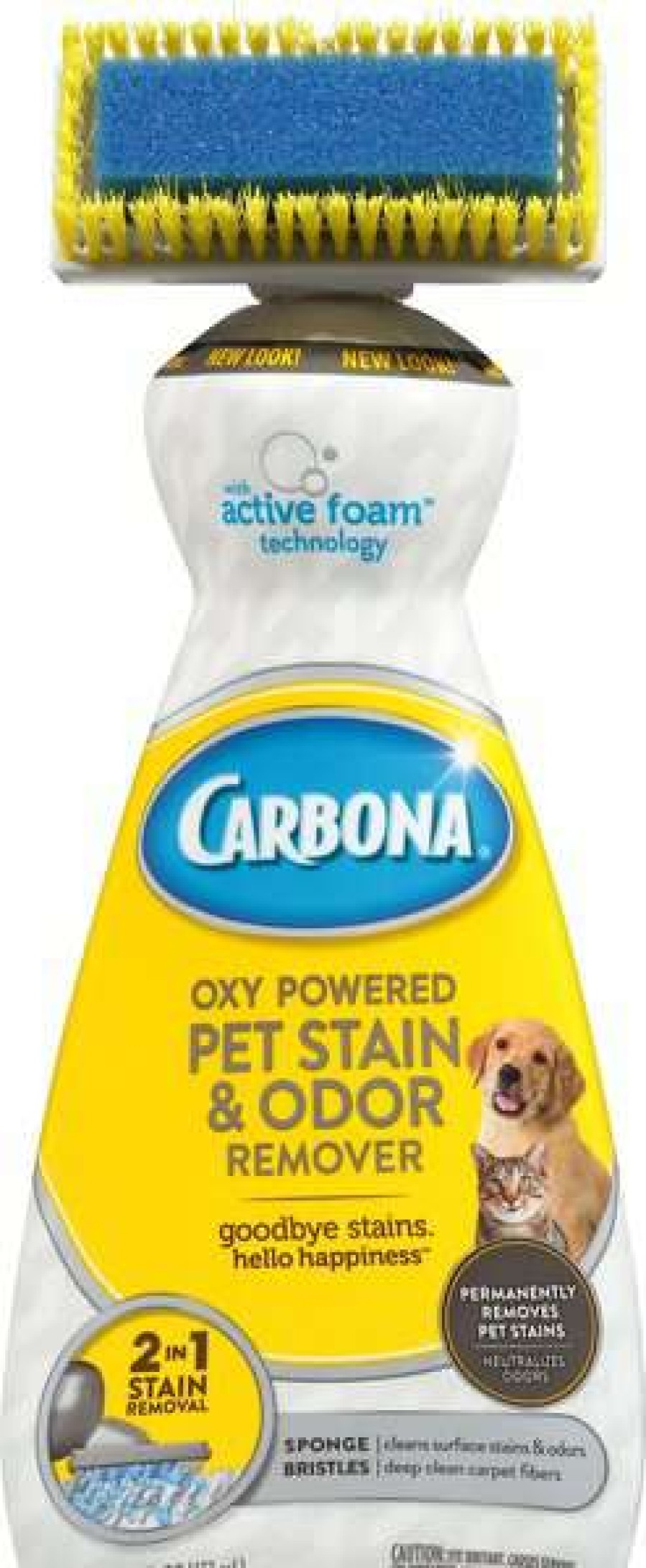 Cleaning & Potty * | Carbona Oxy Powered Dog & Cat Stain & Odor Remover, 22-Oz Bottle Shop