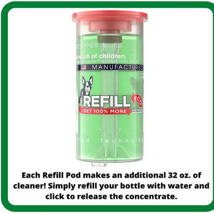 Cleaning & Potty * | Ion Fusion Professional Ion Formula Cool Cucumber Pet Stain & Odor Destroyer Refill, 32-Oz, 2 Count Store