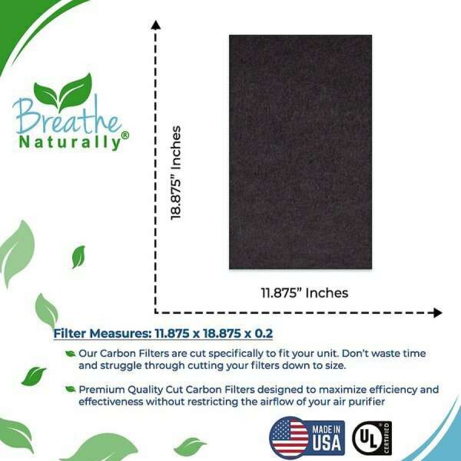 Cleaning & Potty * | Breathe Naturally Replacement Carbon Prefilters For Kenmore 83195 Series Air Purifiers Sale