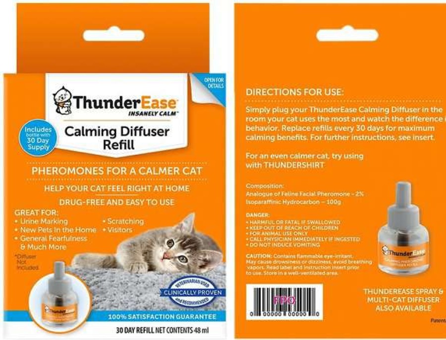 Cat * | Thunderease Calming Diffuser Refill For Cats, 30 Day Online