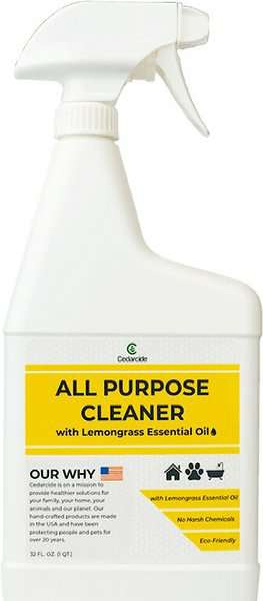 Cleaning & Potty * | Cedarcide Lemongrass Essential Oil All-Purpose Cleaner Discount