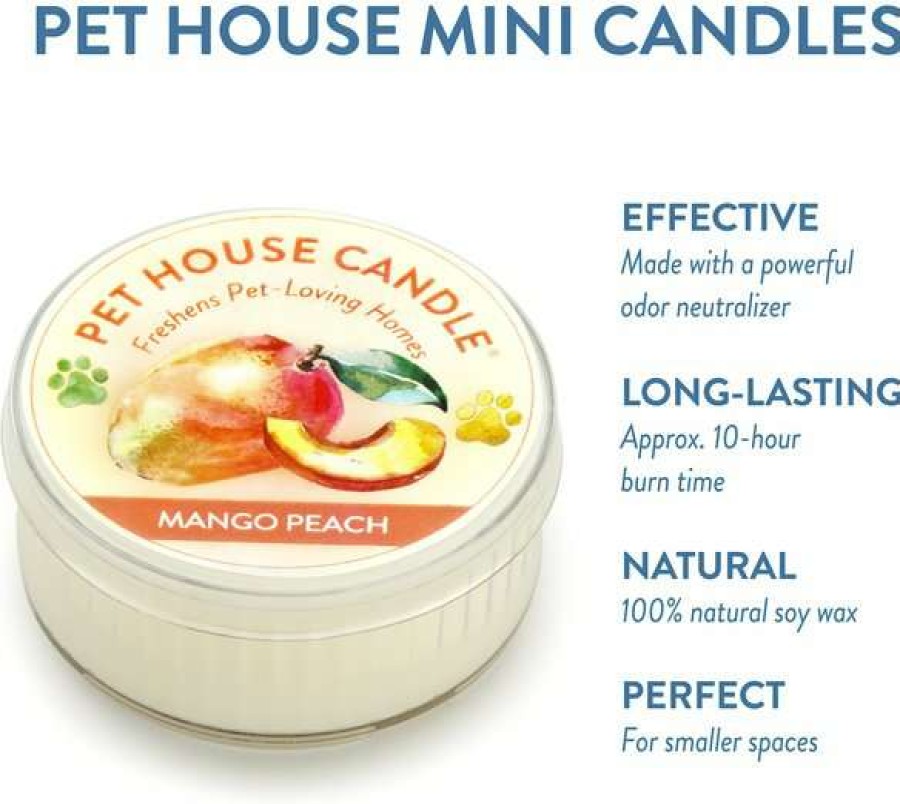 Home Goods * | Pet House Mango Peach Natural Soy Candle, 1.5-Oz Jar Sale