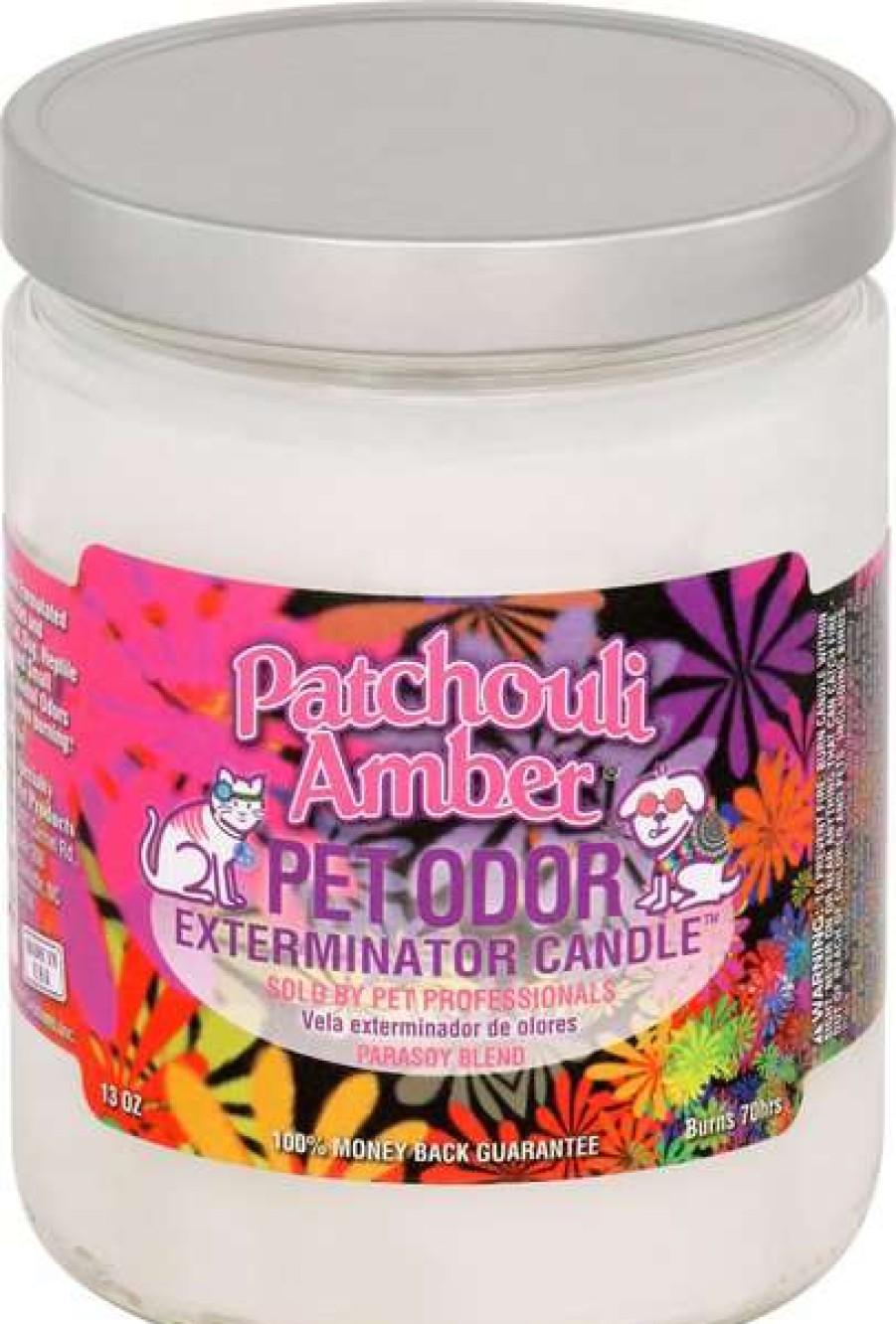 Home Goods * | Pet Odor Exterminator Patchouli Amber Deodorizing Candle, 13-Oz Jar Sale