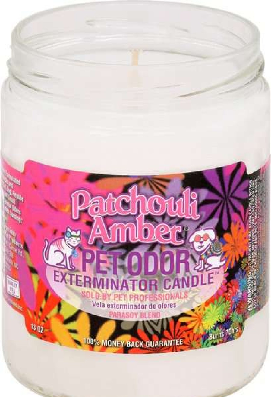 Home Goods * | Pet Odor Exterminator Patchouli Amber Deodorizing Candle, 13-Oz Jar Sale