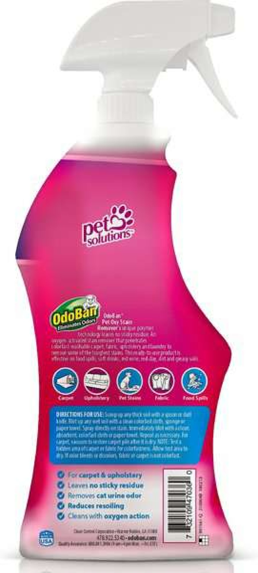 Cleaning & Potty * | Odoban Pet Oxy Stain Remover, 32-Oz Bottle Shop