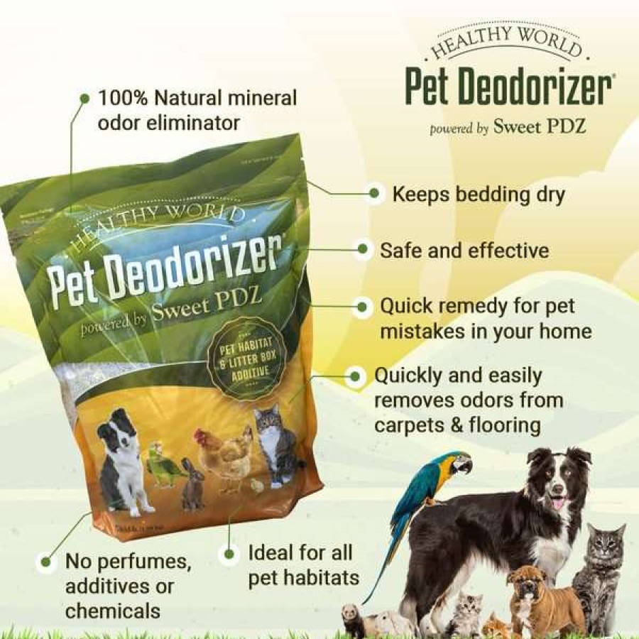 Cleaning & Potty * | Healthy World Odor Control Pet Deodorizer, 3.5-Lb Bag Shop