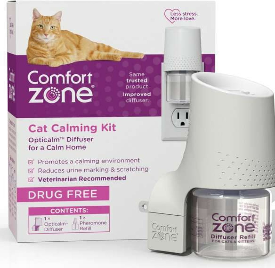 Cat * | Comfort Zone Calming Diffuser For Cats, 30 Day Free Delivery