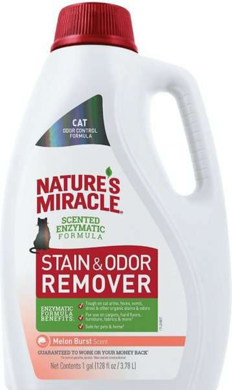 Cat * | Nature'S Miracle Cat Enzymatic Stain & Odor Remover, Melon Burst Scent, 1-Gal Bottle Free Delivery