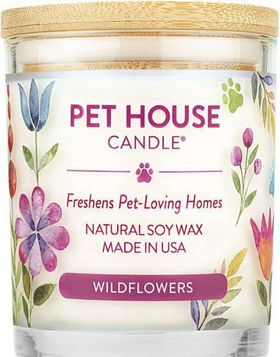 Home Goods * | Pet House Wildflowers Natural Soy Candle, 9-Oz Jar Shop