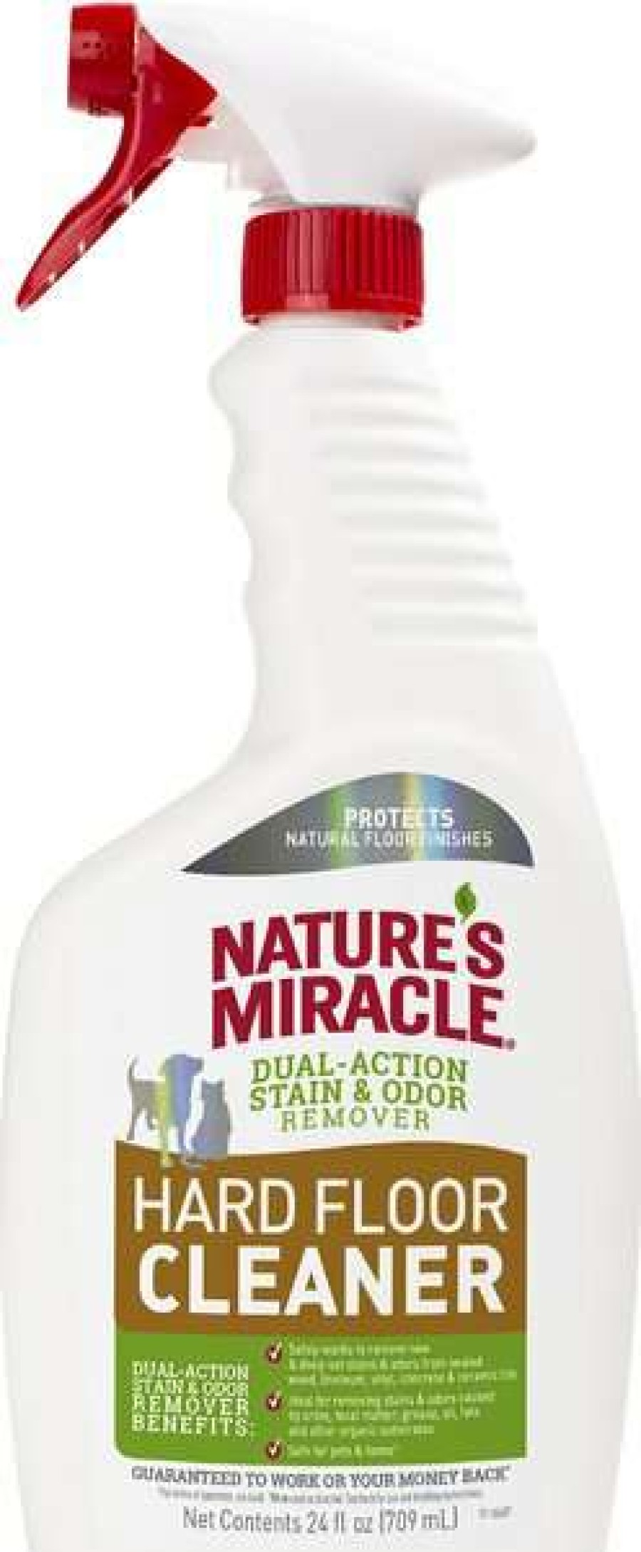 Cleaning & Potty * | Nature'S Miracle Dual Action Hard Floor Stain & Odor Remover, 24-Oz Bottle Promotions