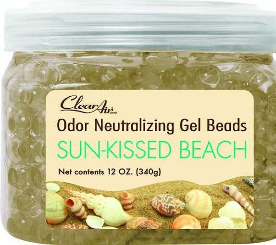 Cleaning & Potty * | Clear Air Sun Kissed Beach Neutralizing Gel Beads 12-Oz Jar Store