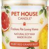 Home Goods * | Pet House Ruby Red Grapefruit Natural Soy Candle, 9-Oz Jar Shop