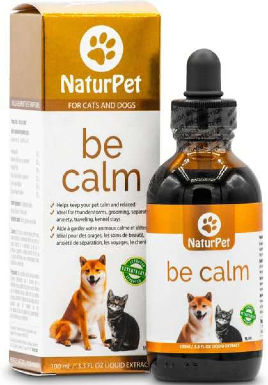 Cat * | Naturpet Be Calm Pet Supplement, 100-Ml Bottle Discount