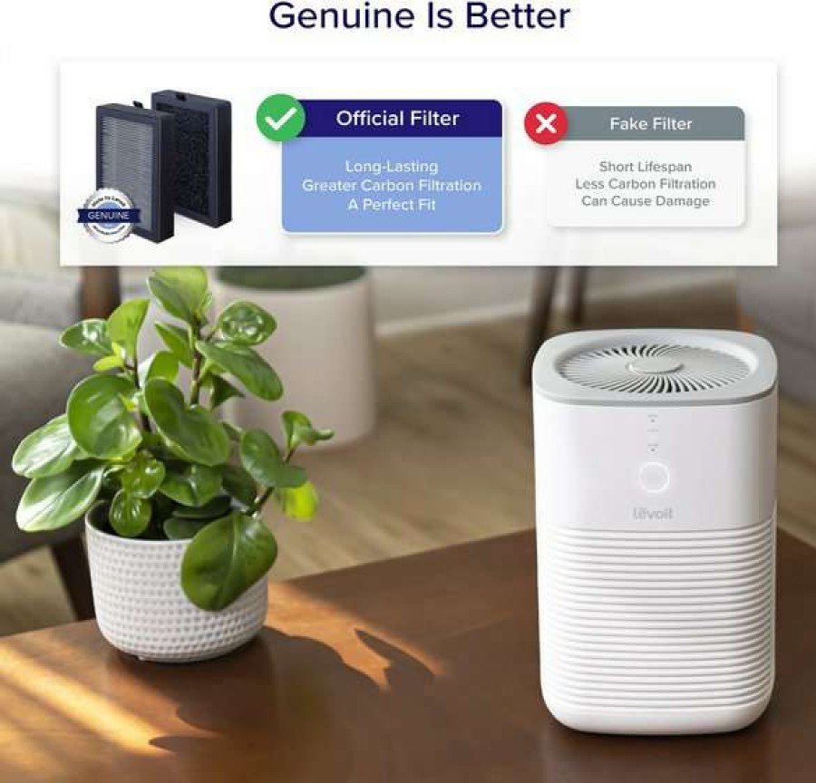 Cleaning & Potty * | Levoit Desktop True Hepa Air Purifier Replacement Filter Discount