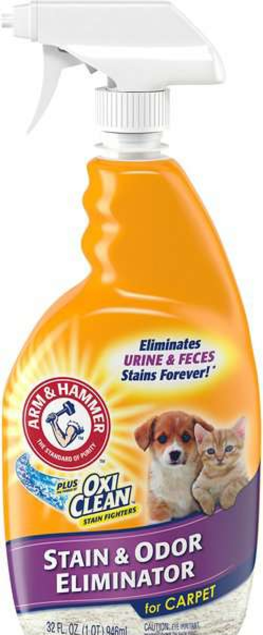 Cleaning & Potty * | Arm & Hammer Litter Plus Oxiclean Pet Stain & Odor Eliminator, 32-Oz Sale