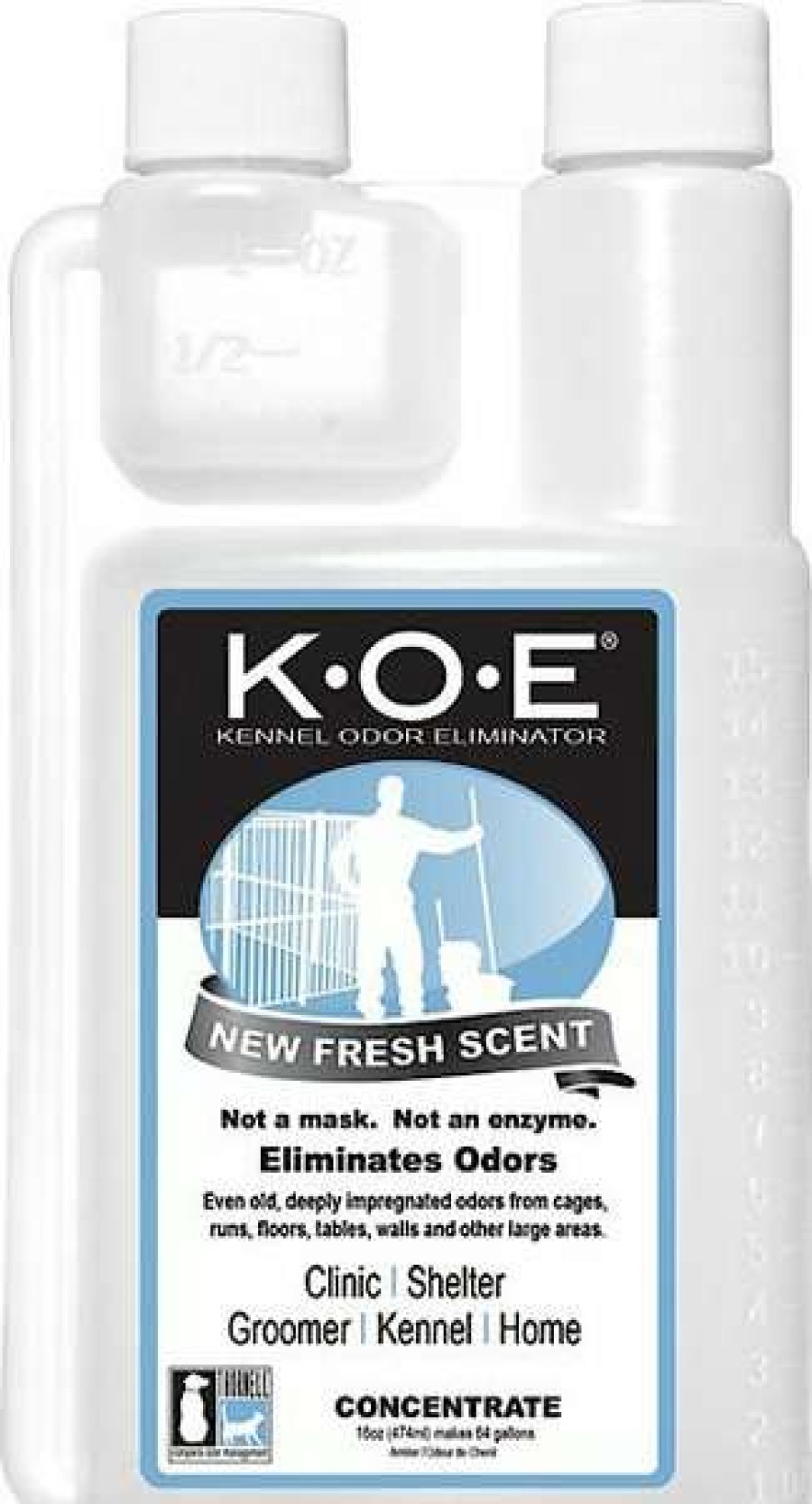 Cleaning & Potty * | Thornell K.O.E. Kennel Odor Eliminator Concentrate Fresh Scent, 16-Oz Bottle Store