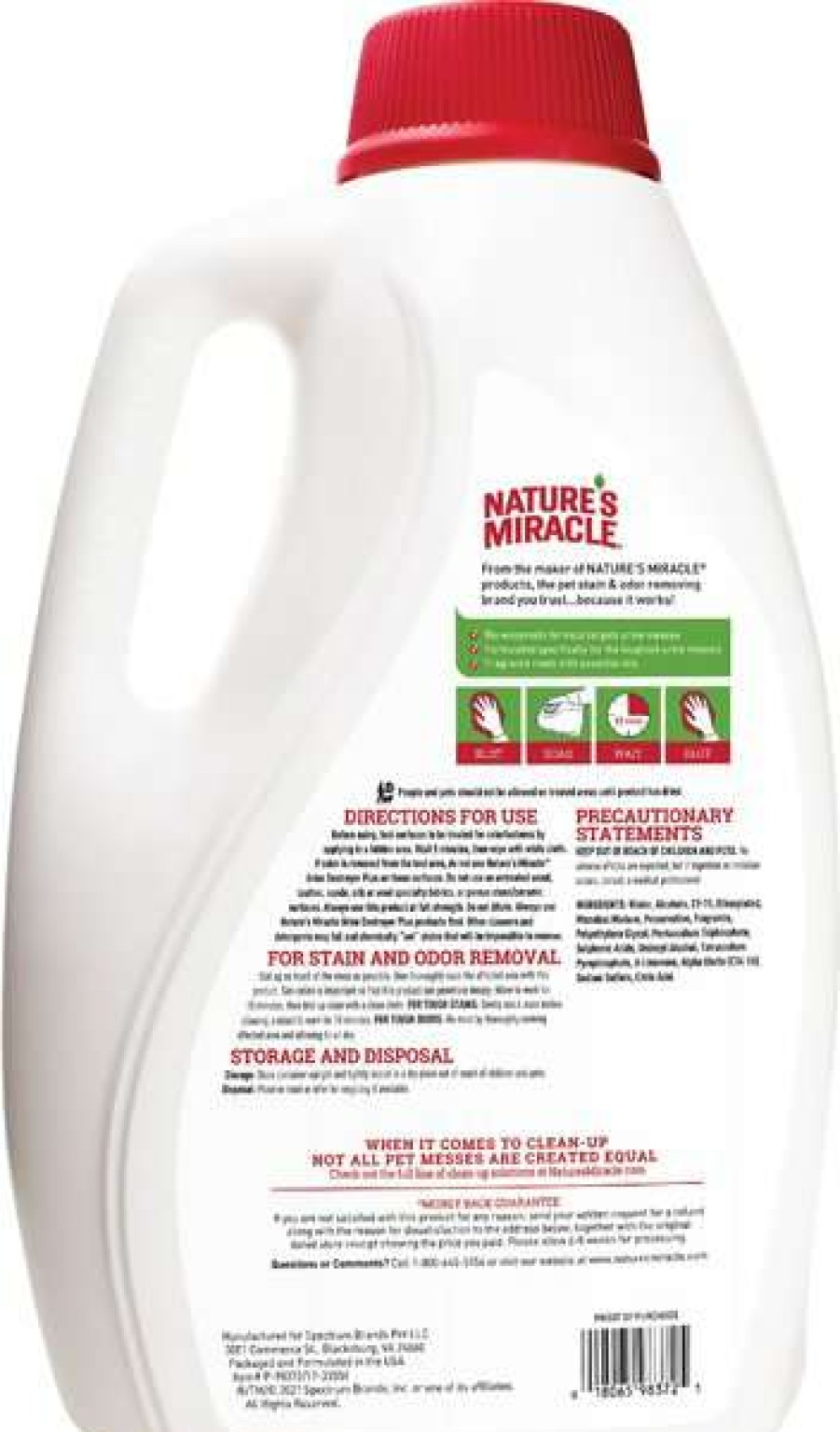 Cat * | Nature'S Miracle Cat Enzymatic Urine Destroyer, 1-Gal Bottle Online