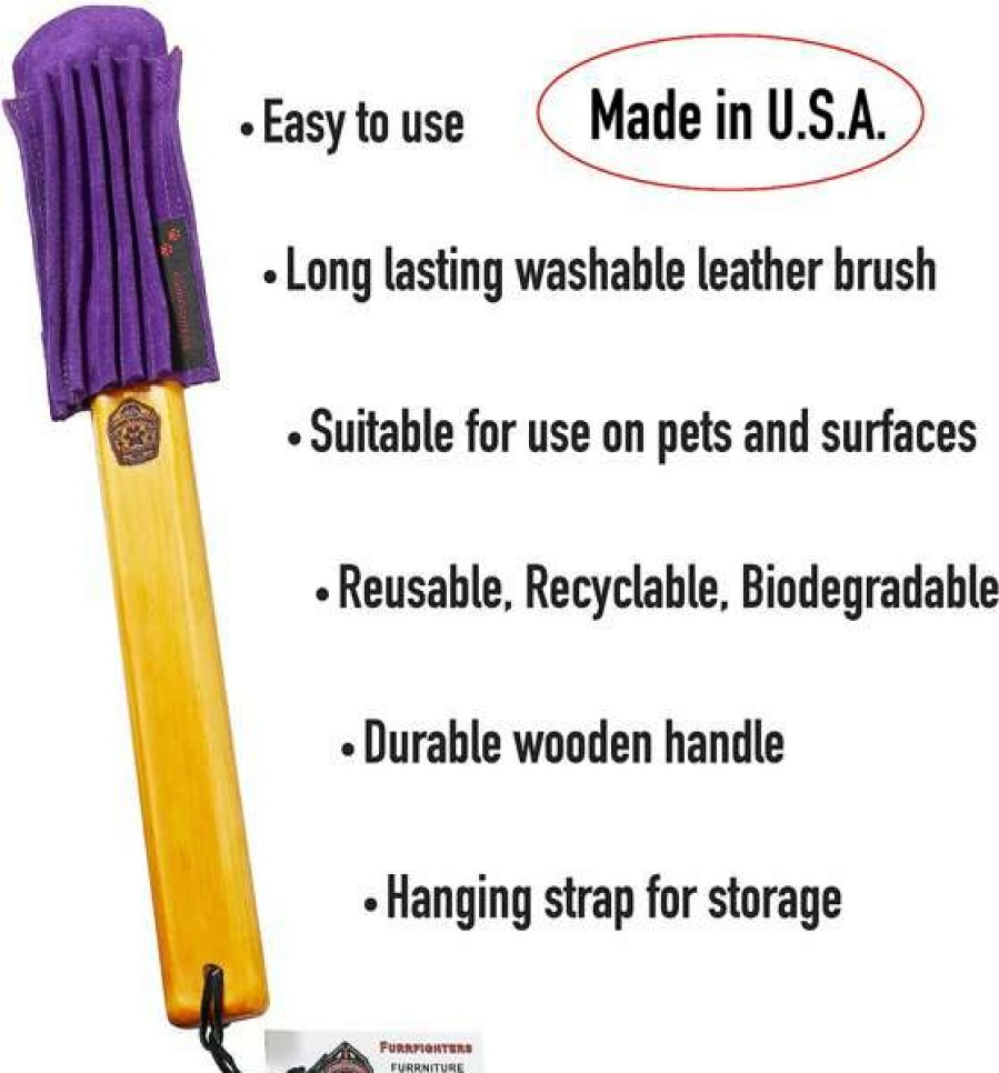 Cat * | Furrfighter Furrniture Brush Pet Hair & Lint Removal Brush Promotions