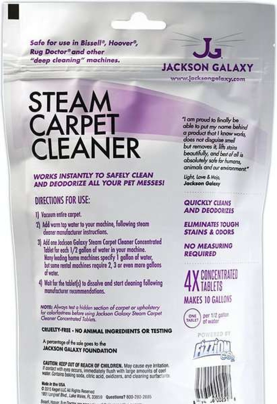 Cleaning & Potty * | Jackson Galaxy Steam Carpet Cleaner Tablets, 20 Count Promotions