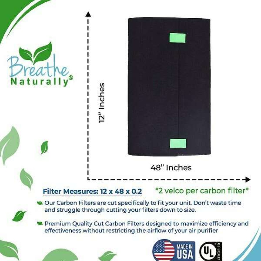 Cleaning & Potty * | Breathe Naturally Replacement Cut To Fit Carbon Filter Shop