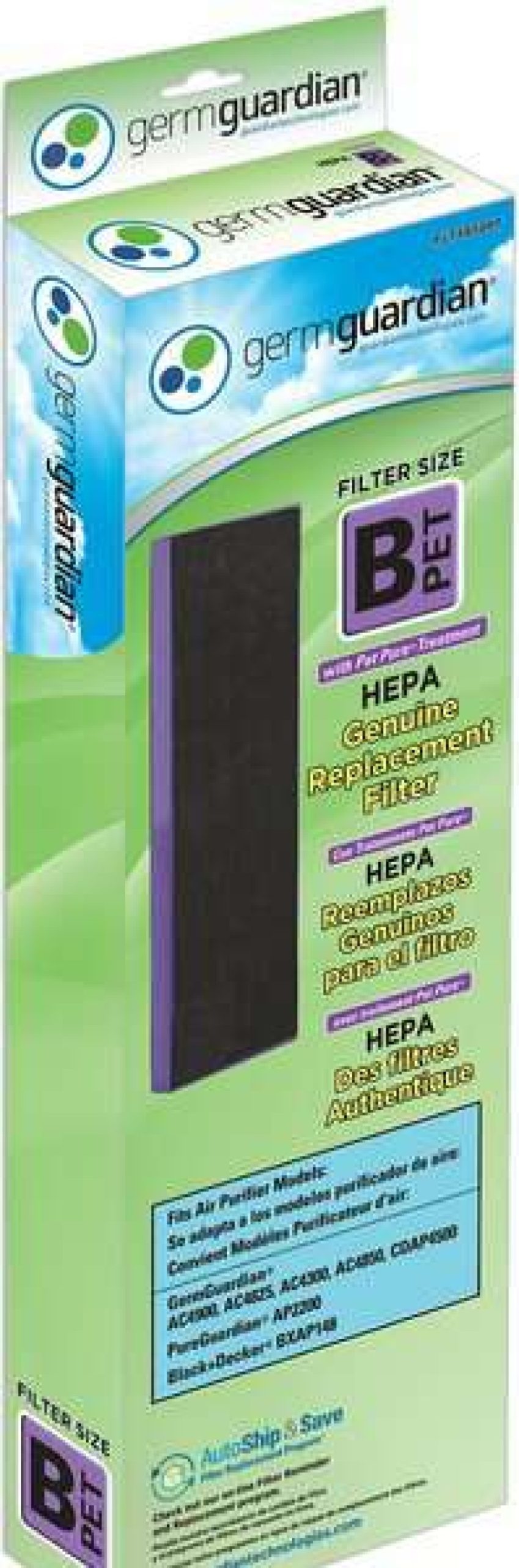 Cleaning & Potty * | Germ Guardian Flt4850Pt Hepa Air Purifier Replacement Filter B Free Delivery