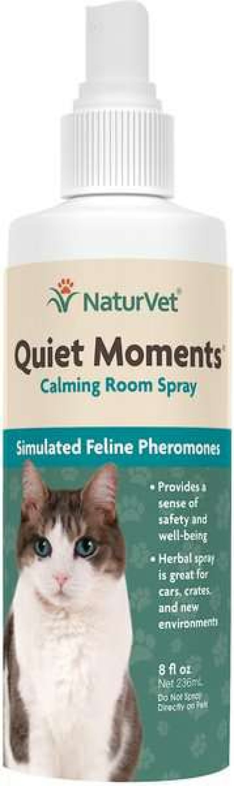 Cat * | Naturvet Quiet Moments Feline Pheromone Calming Spray For Cats, 8-Oz Bottle Discount