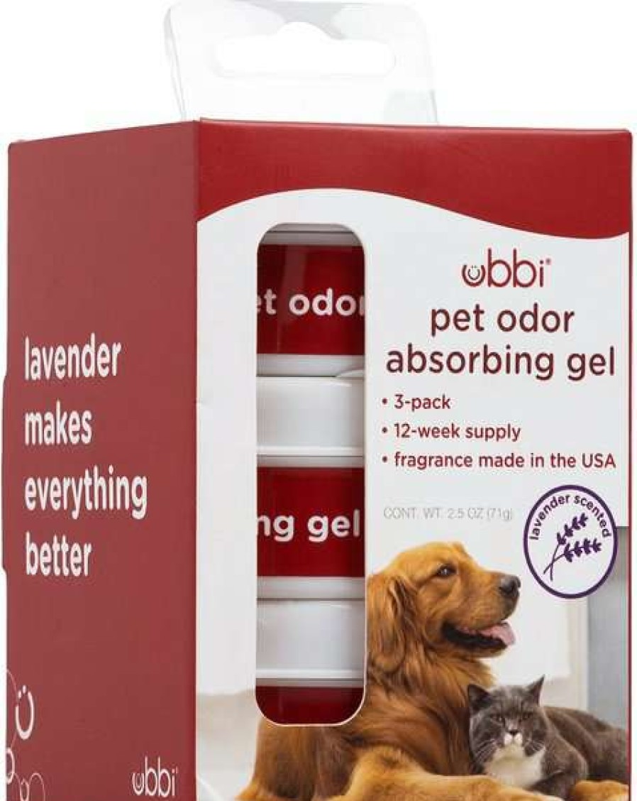 Cleaning & Potty * | Ubbi Lavender-Scented Dog & Cat Odor Absorbing Gel, 3 Count Promotions