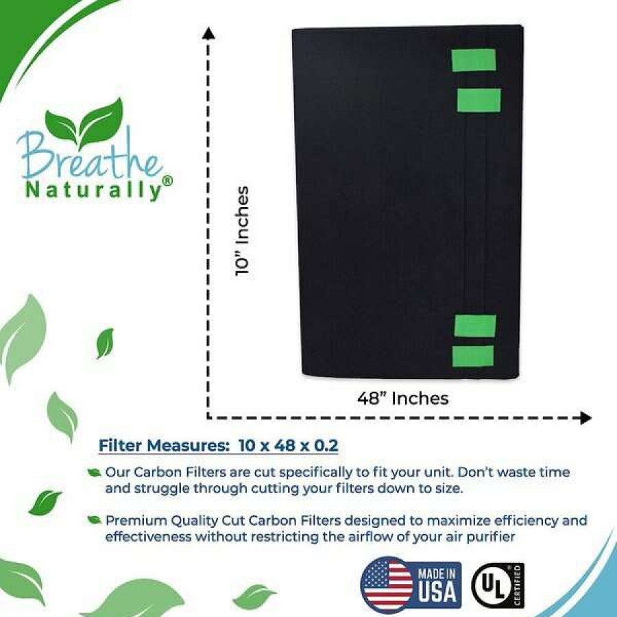 Cleaning & Potty * | Breathe Naturally Replacement Carbon Prefilter For Honeywell 34002, 1 Count Free Delivery