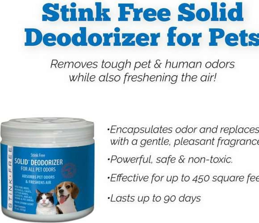 Cleaning & Potty * | Stink Free Solid Absorber Dog & Cat Deodorizer, 15-Oz Jar Discount